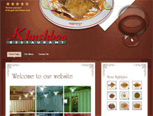 Tablet Screenshot of khushboo-gulshan.com